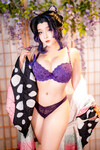 Sayo Momo cosplay Shinobu Kocho – Kimetsu No Yaiba 2