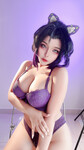 Sayo Momo cosplay Shinobu Kocho – Kimetsu No Yaiba 2