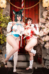 Sayo Momo cosplay Tingyun and Yukong - HonkaiStar Rail