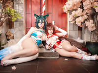 Sayo Momo cosplay Tingyun and Yukong - HonkaiStar Rail